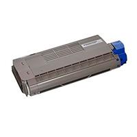 KIYOR Compatible Toner Cartridges C712 Replacement For OKI 46507604 46507603 46507602 46507601, Work For C712 C712n C712dn Printers (4PK Black/Cyan/Magenta/Yellow